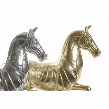 Decorative Figure DKD Home Decor 34 x 9,5 x 33,5 cm Horse... 2