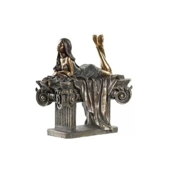 Decorative Figure DKD Home Decor Lady Copper Resin (30,5...
