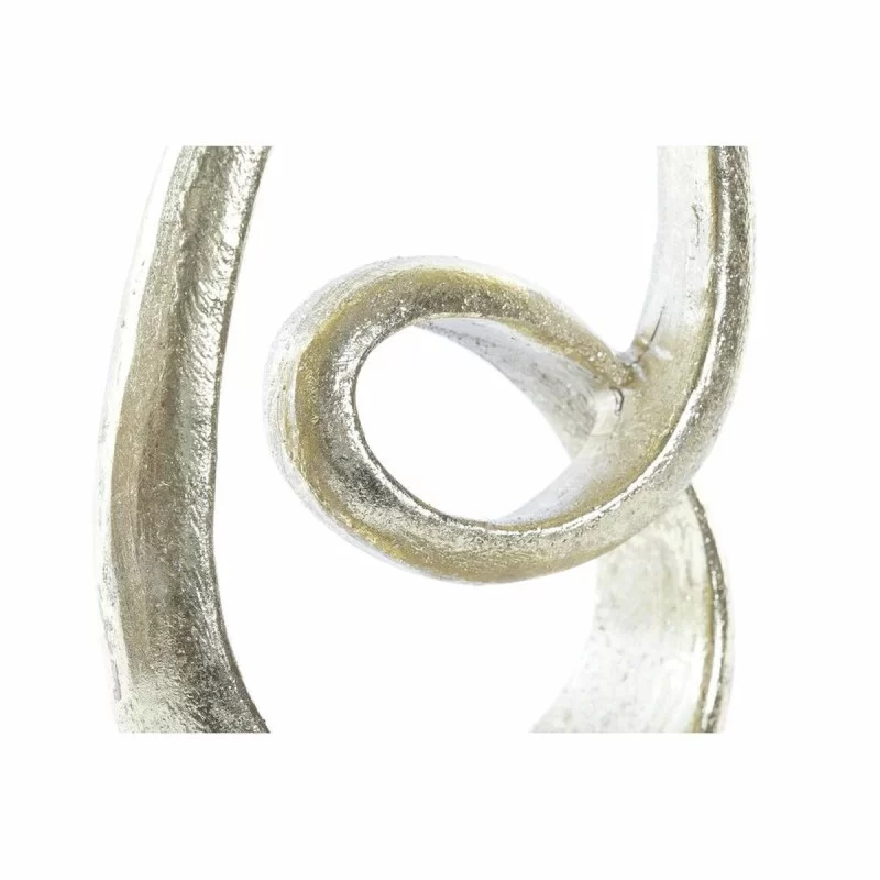 Decorative Figure DKD Home Decor Grey Golden 12...