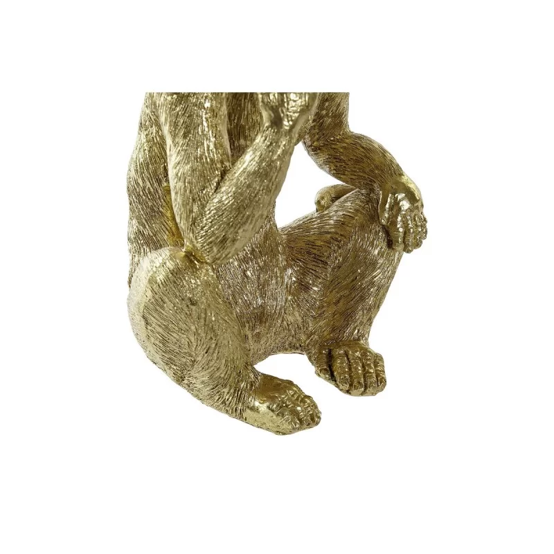 Decorative Figure DKD Home Decor Golden 13,5 x...