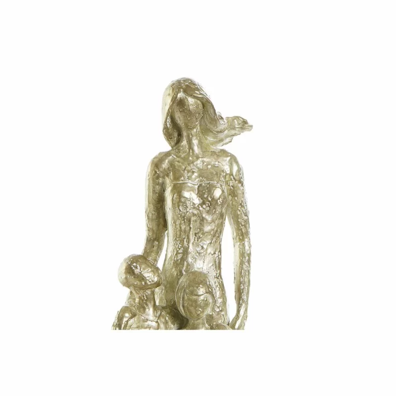 Decorative Figure DKD Home Decor Golden Resin...