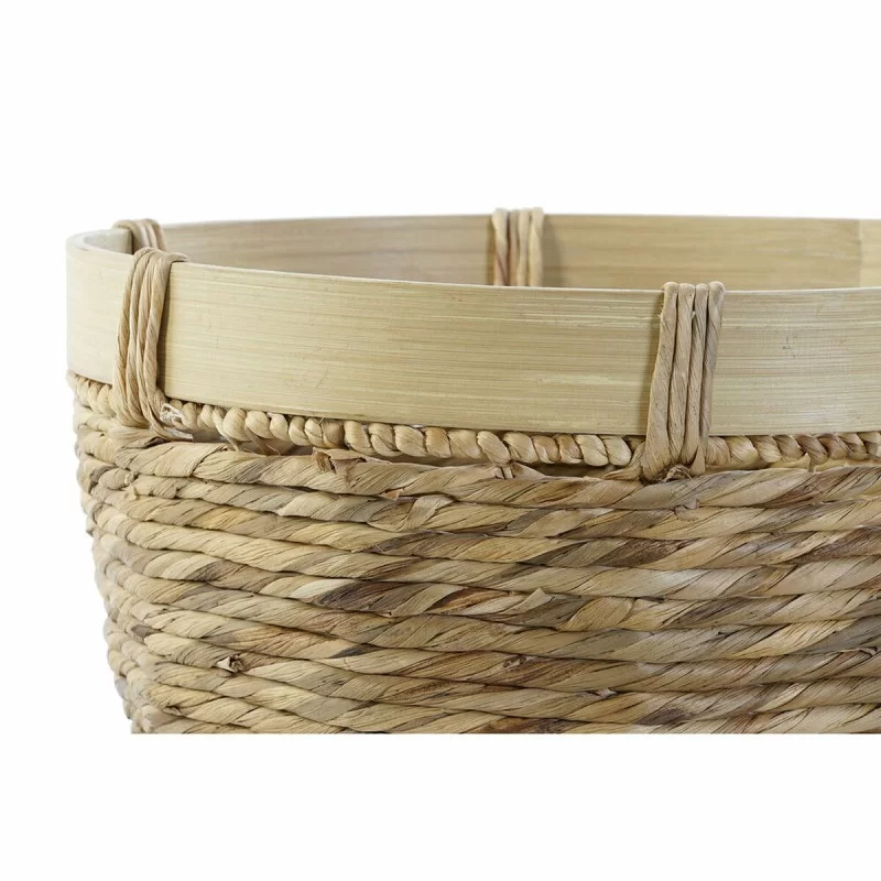 Basket set DKD Home Decor Bamboo Tropical...