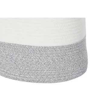 Basket DKD Home Decor 34 x 34 x 40 cm Boho (3 Pieces) 2