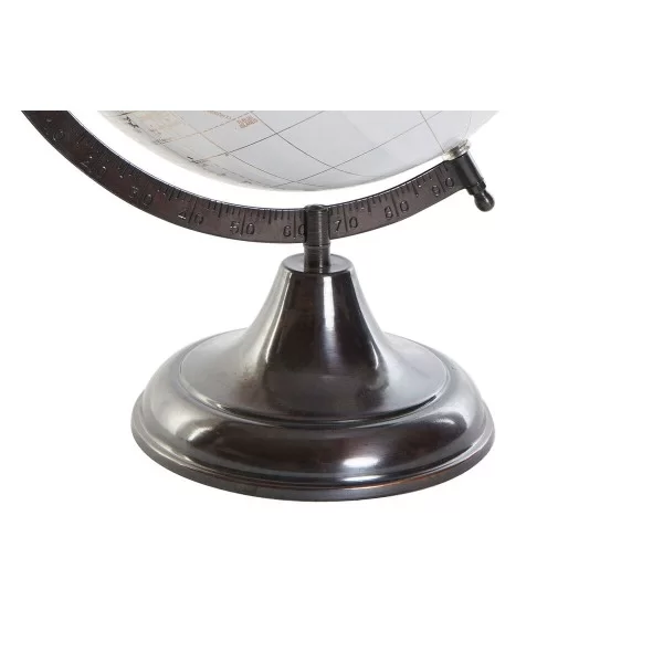 Globe DKD Home Decor Pink Metal White PVC (28 x 25 x 33 cm)