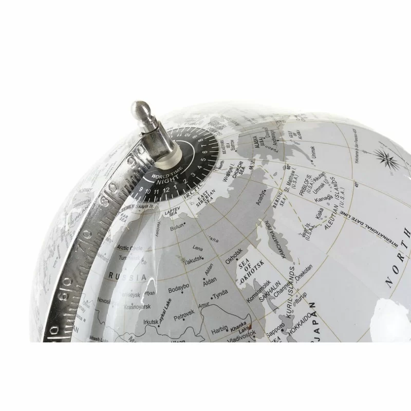 Globe DKD Home Decor White Grey Silver Modern...