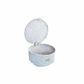 Basket set DKD Home Decor Metal Mediterranean Boho 30 x... 2