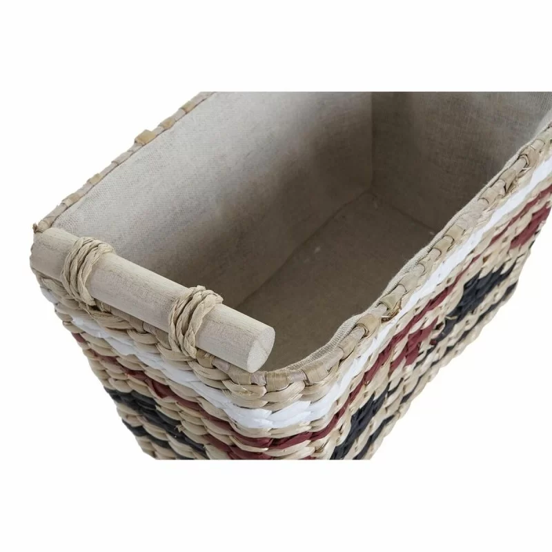 Basket set DKD Home Decor Polyester Colonial...