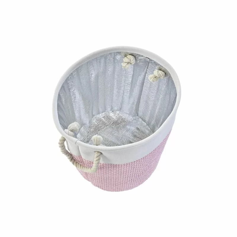 Basket set DKD Home Decor Polyester 40 x 40 x...