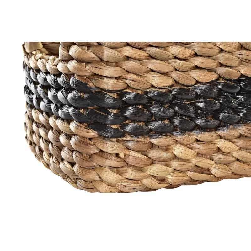 Basket set DKD Home Decor White Black Natural...