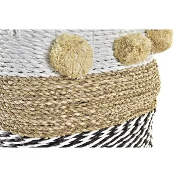 Basket set DKD Home Decor Colonial (34 x 33 x 26 cm) 2