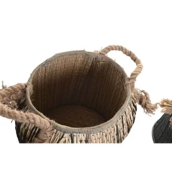 Basket set DKD Home Decor Colonial (44 x 44 x 48 cm) 2