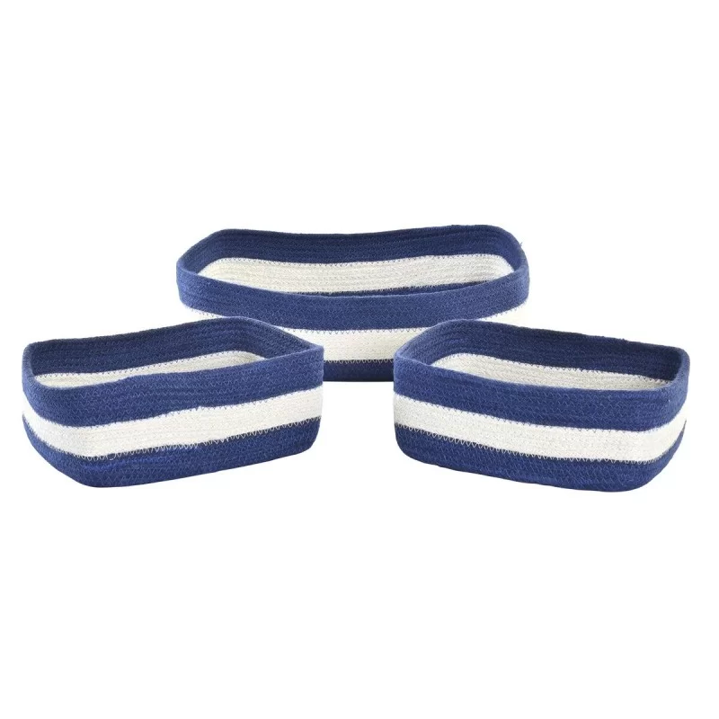 Basket set DKD Home Decor 36 x 24 x 10 cm 9,5...