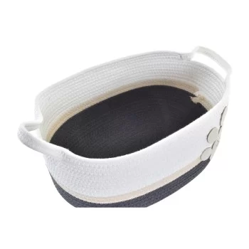 Basket set DKD Home Decor Cotton (60 x 31 x 25 cm) 2