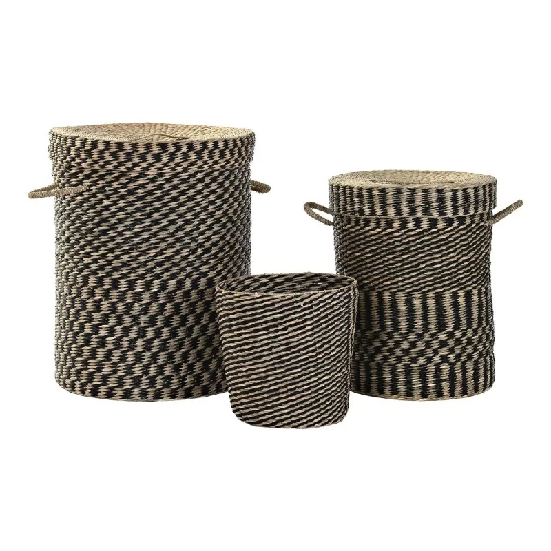Basket set DKD Home Decor Colonial Fibre (45 x...