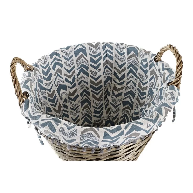 Basket DKD Home Decor 44 x 44 x 42 cm Polyester...