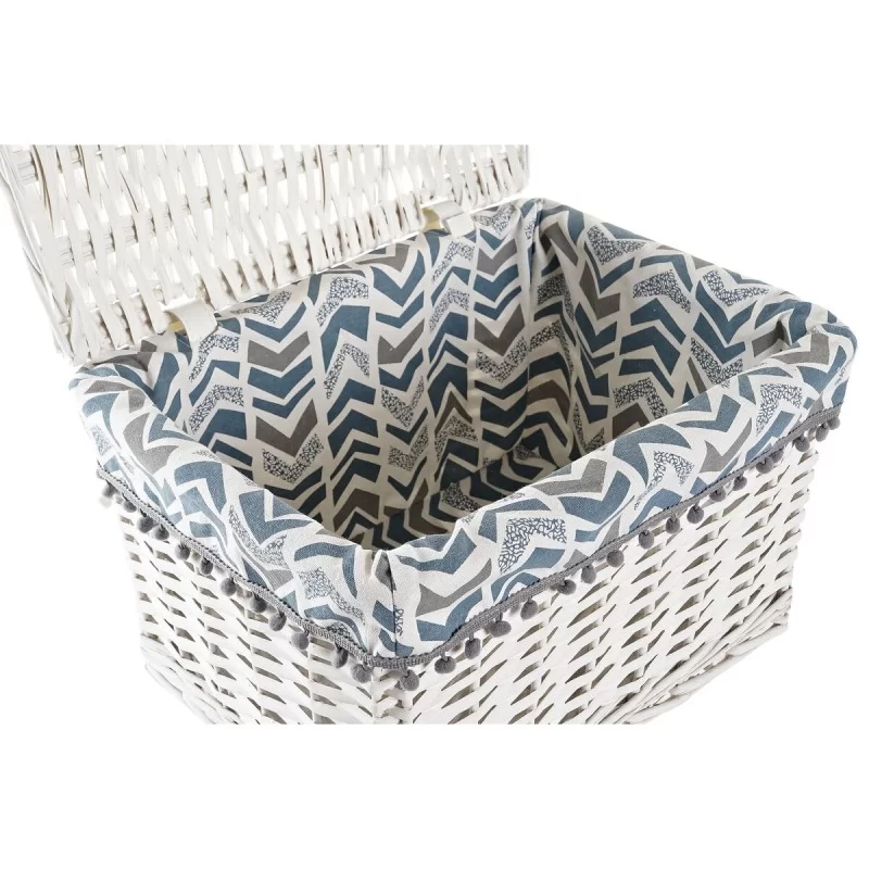 Basket set DKD Home Decor Polyester wicker (45...