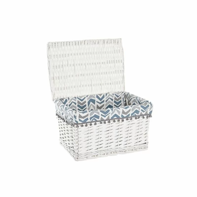Basket set DKD Home Decor Polyester wicker (45...
