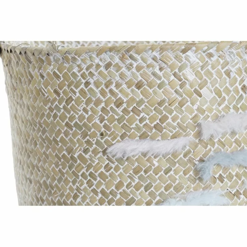 Basket set DKD Home Decor Polyester Natural...