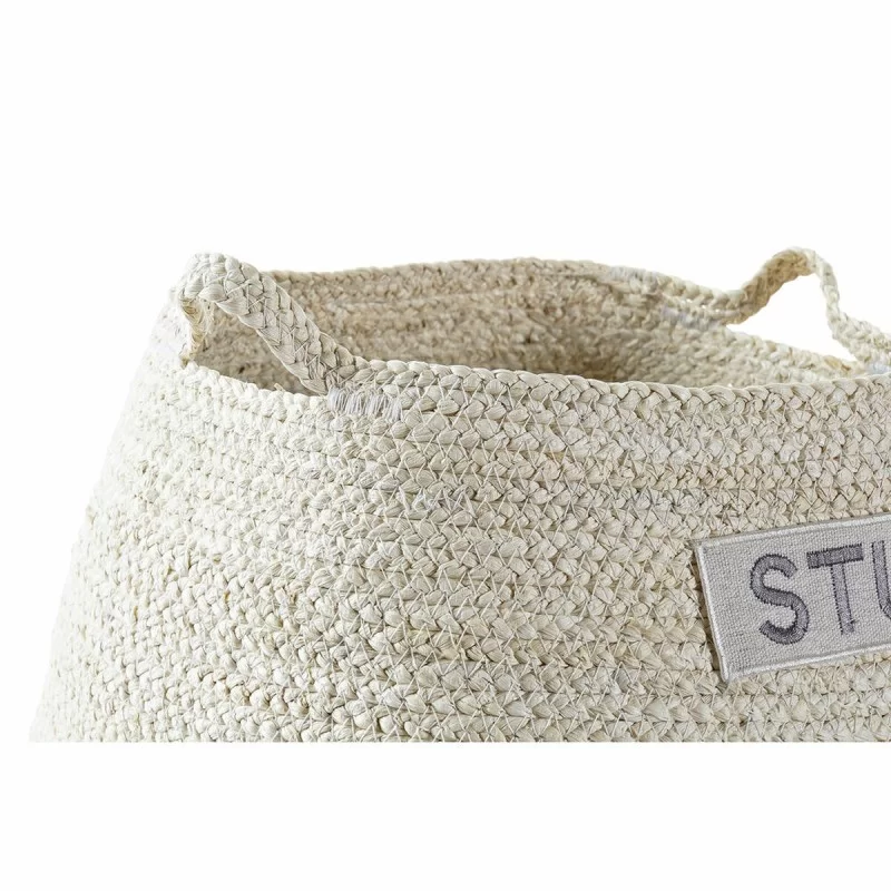 Basket set DKD Home Decor Natural Fibre (40 x...