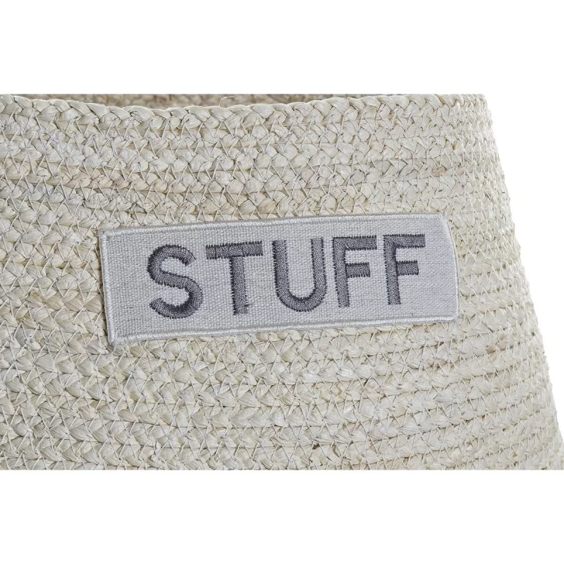 Basket set DKD Home Decor Natural Fibre (40 x...