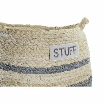 Basket set DKD Home Decor 30 x 20 x 20 cm Natural Fibre Boho 2