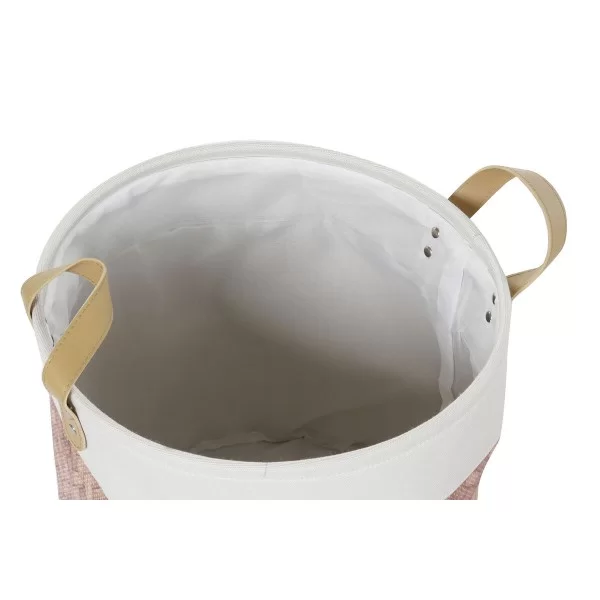 Basket set DKD Home Decor Canvas Polyester 34 x 34 x 35 cm