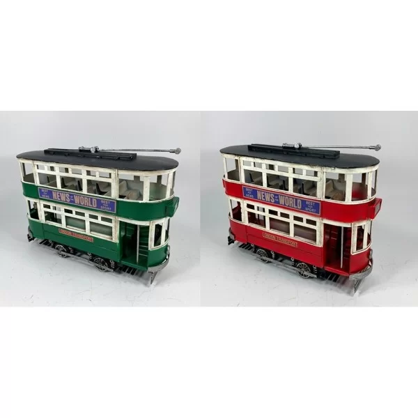 Decorative Figure DKD Home Decor 28 x 9 x 20 cm Vintage Train (2 Units)