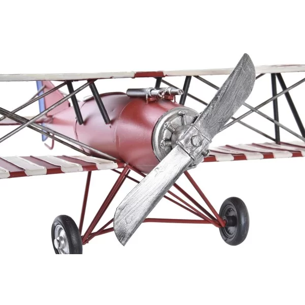 Decorative Figure DKD Home Decor 45 x 38 x 16 cm Aeroplane Vintage (2 Units)