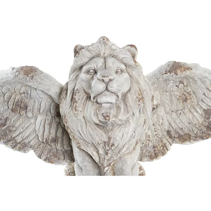 Decorative Figure DKD Home Decor White Lion...