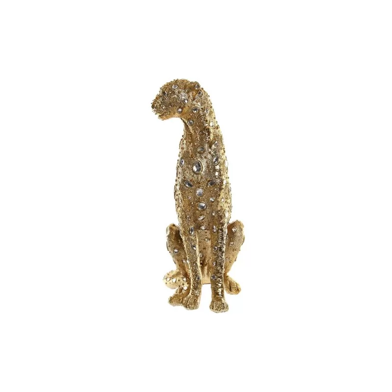 Decorative Figure DKD Home Decor Leopard Resin...