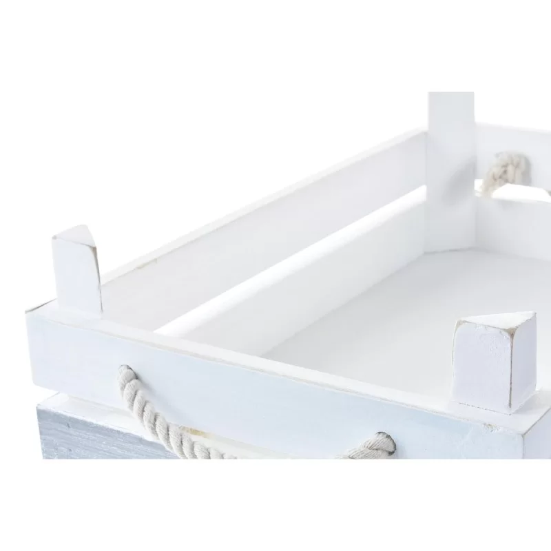 Set of decorative boxes DKD Home Decor Wood...