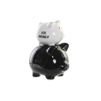 Money box DKD Home Decor Dolomite Children's Modern Pig...