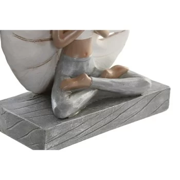 Decorative Figure DKD Home Decor 16 x 7,5 x 21 cm Grey... 2