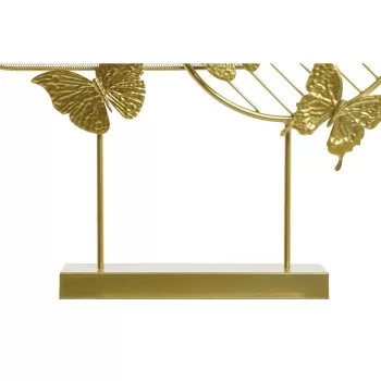 Decorative Figure DKD Home Decor Golden Metal Butterflies... 2
