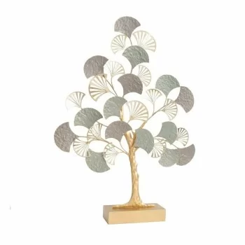 Decorative Figure DKD Home Decor Tree Golden Metal...