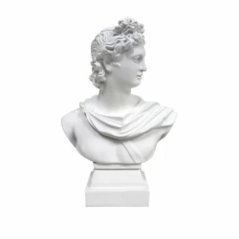 Decorative Figure DKD Home Decor Apollo White...
