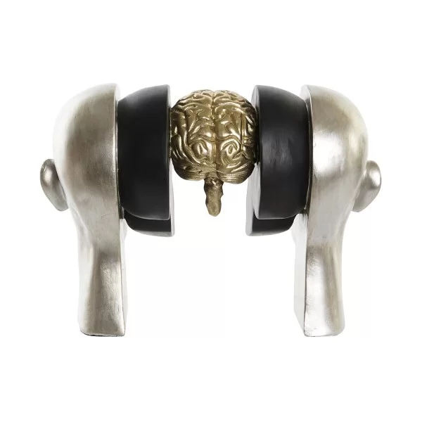 Decorative Figure DKD Home Decor Head 31,5 x 16,5 x 22,5 cm (2 Units)