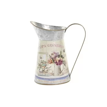 Decorative watering can DKD Home Decor Tulipa Pink 23 x...