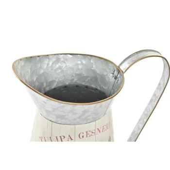 Decorative watering can DKD Home Decor Tulipa Pink 23 x... 2