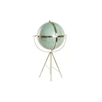 Decorative Figure DKD Home Decor Globe Metal PVC Vintage...
