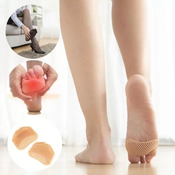 Silicone Gel Metatarsal Pads SilStep InnovaGoods (Pack of 2) 2