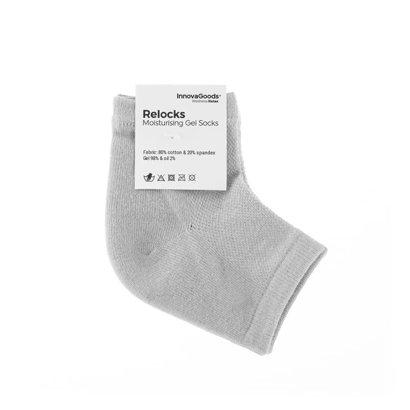 Moisturising Socks with Gel Cushioning and...