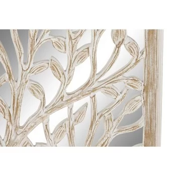 Wall Decoration DKD Home Decor Mirror Tree White MDF Wood... 2