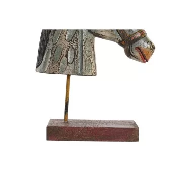 Decorative Figure DKD Home Decor Horse Iron Mango wood... 2