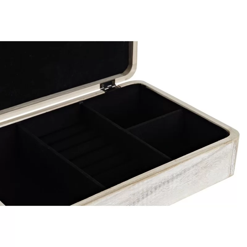 Decorative box DKD Home Decor Natural MDF Wood...