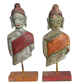 Decorative Figure DKD Home Decor 18 x 9 x 47 cm Buddha...