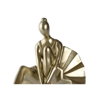 Decorative Figure DKD Home Decor 17 x 23 x 14,5 cm Golden... 2