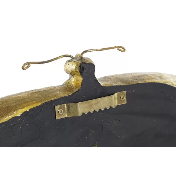 Wall Decoration DKD Home Decor 39,5 x 4 x 20 cm Golden (2 Units)