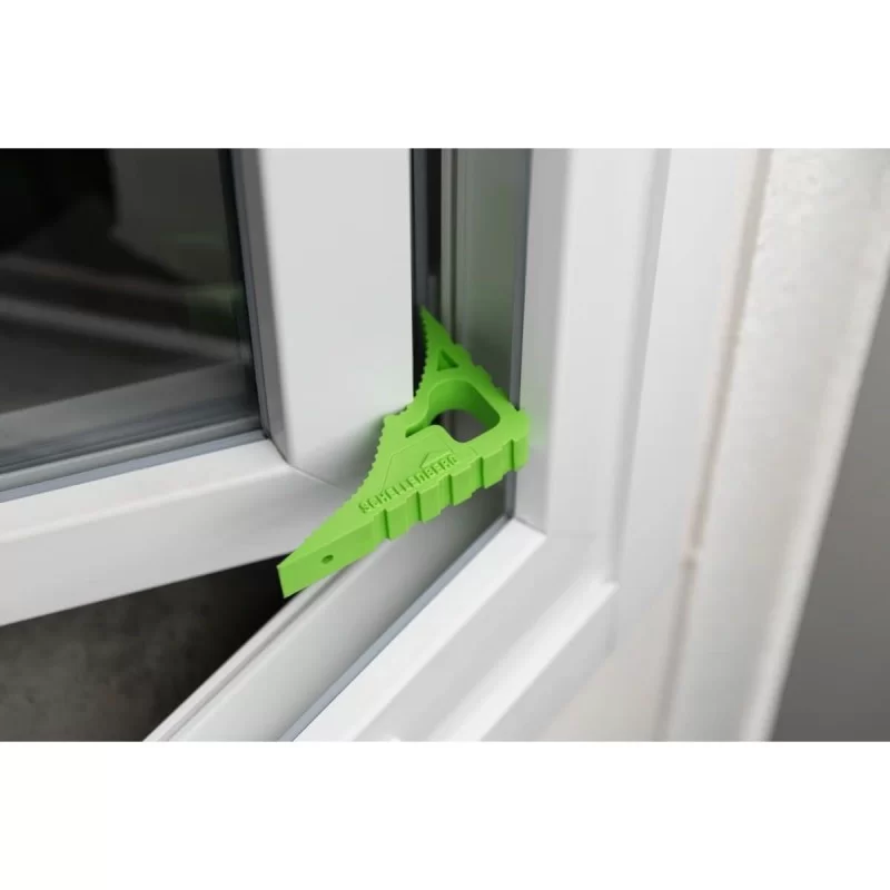 Door stop Schellenberg Windows Green Plastic...