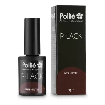 Nail Polish Semi-permanent P-Lack Eurostil CHESNUT MS...
